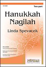 Hanukkah Nagilah Two-Part choral sheet music cover